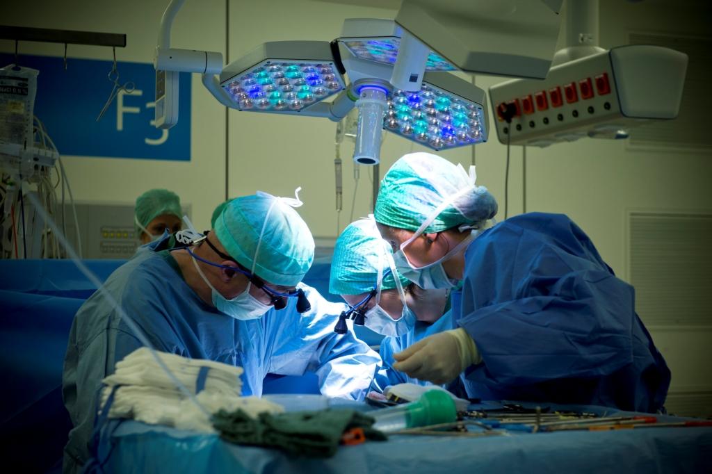 Artsen in het operatiekwartier