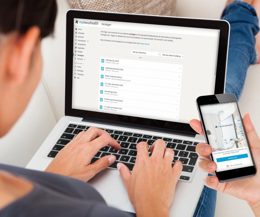 mynexuzhealth web en app