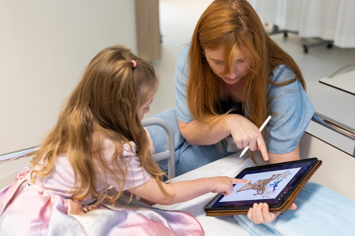 Tekenprojcet - Kunst voor het kinderziekenhuis