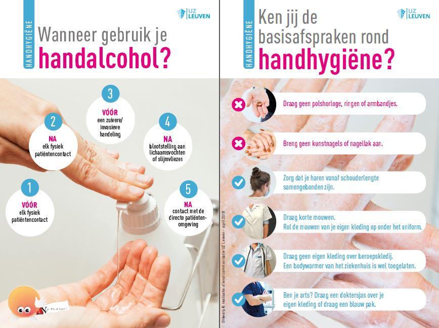 Handhygiëne - campagnebeelden