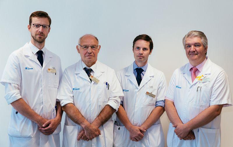Het team slokdarmchirurgen van UZ Leuven.