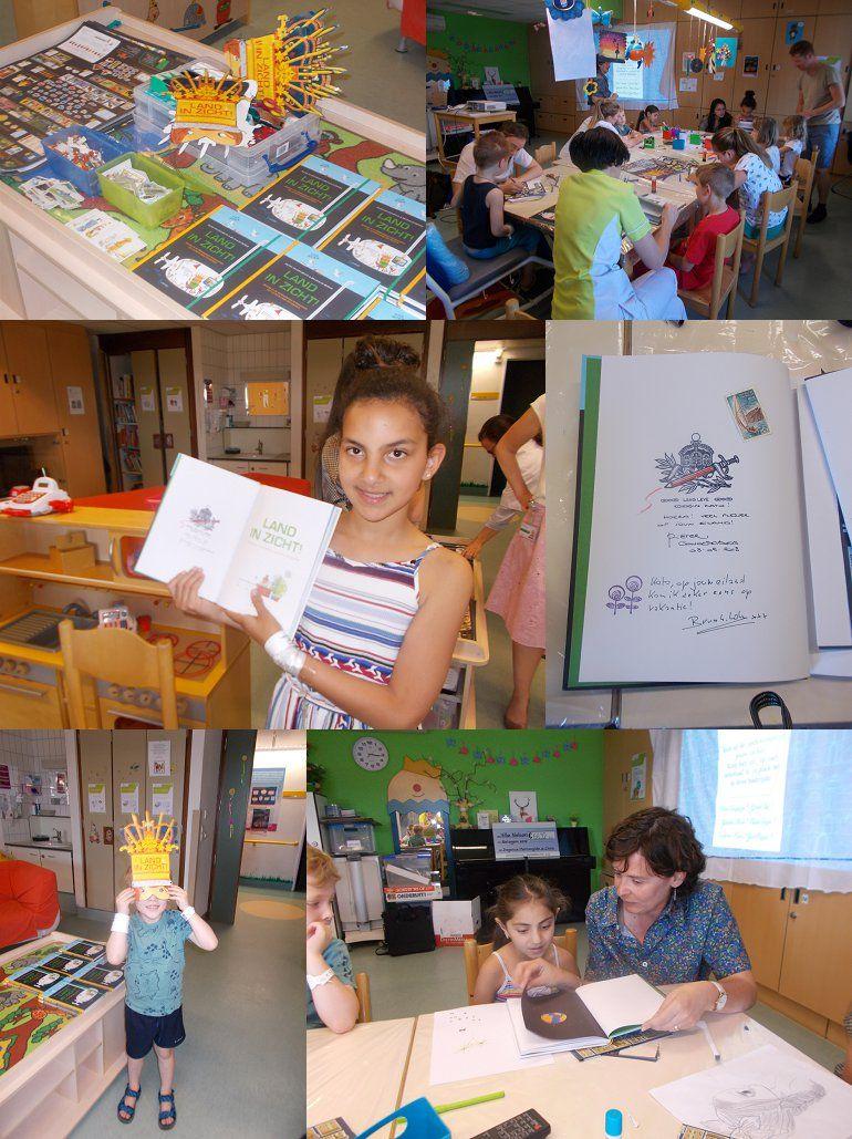 Actie met een boek