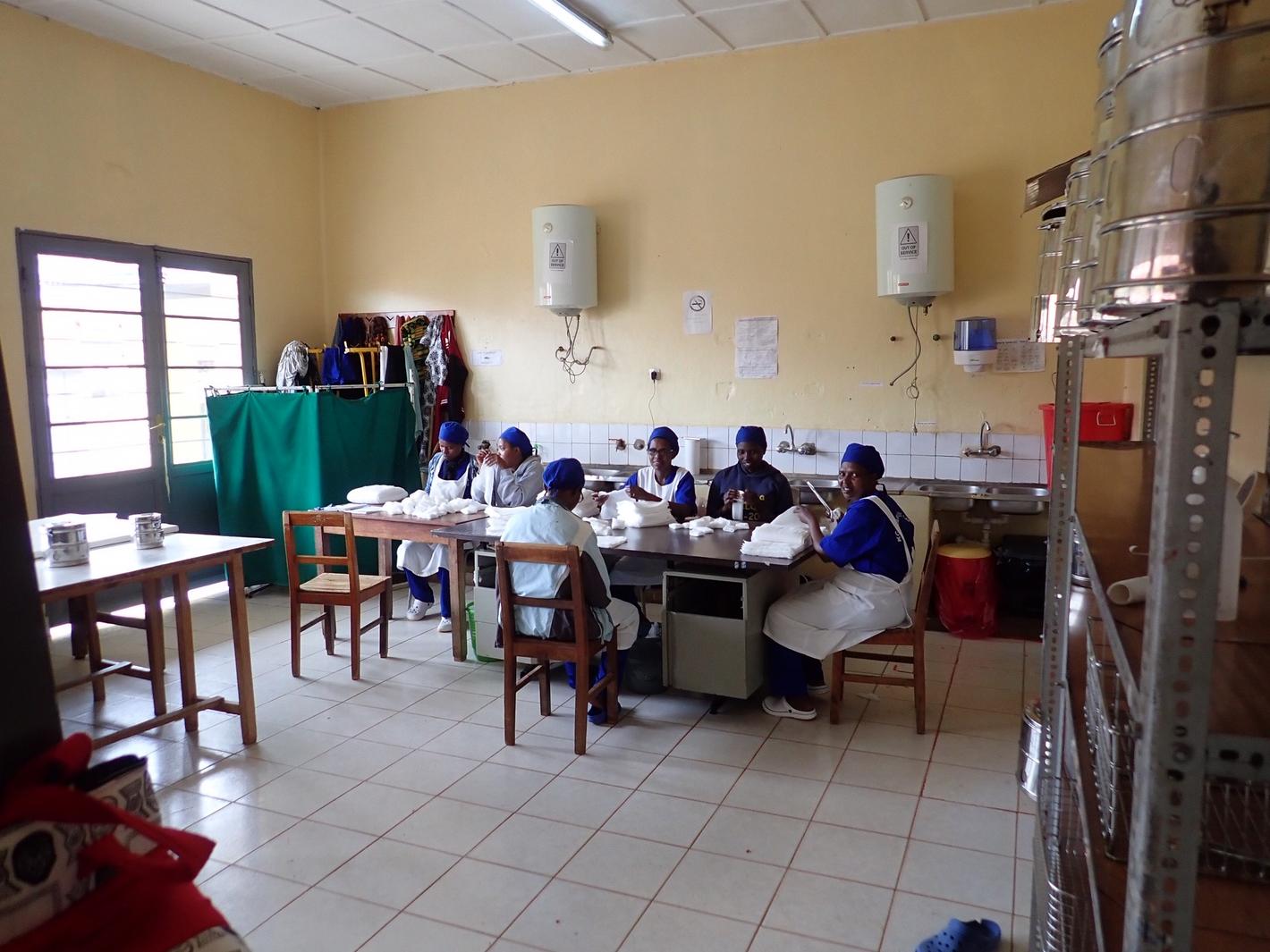Verbetering van ziekenhuishygiëne in Rwanda