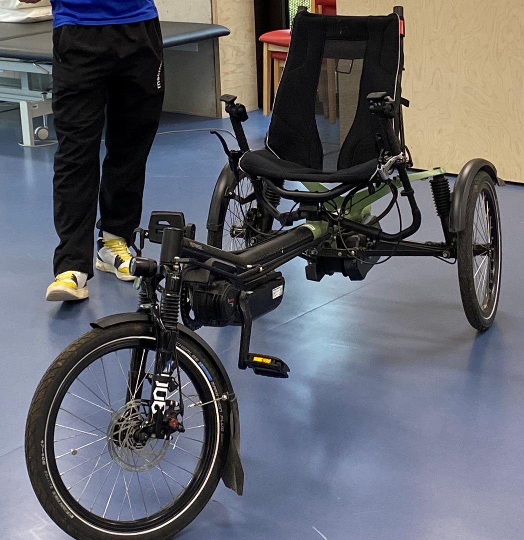 Geavanceerde elektrische driewielfiets