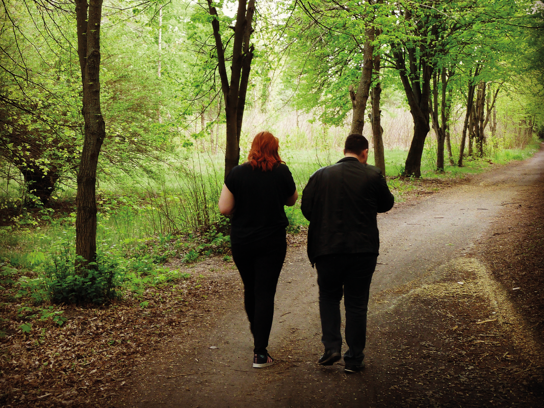 Wandelen door Heverleebos ten voordele van obesitas
